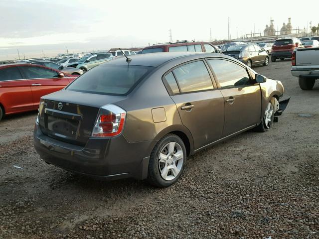 3N1AB61E29L686508 - 2009 NISSAN SENTRA 2.0 BROWN photo 4