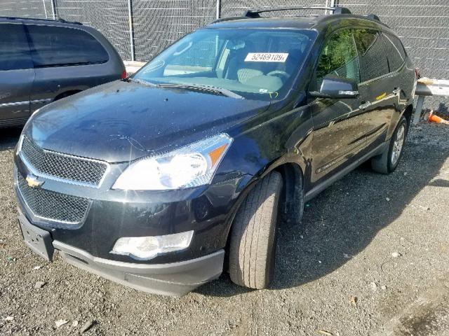 1GNER23D09S117219 - 2009 CHEVROLET TRAVERSE L BLACK photo 2