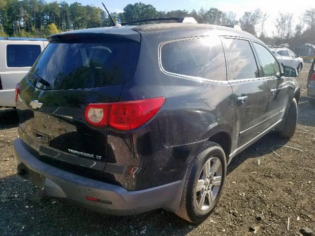 1GNER23D09S117219 - 2009 CHEVROLET TRAVERSE L BLACK photo 4