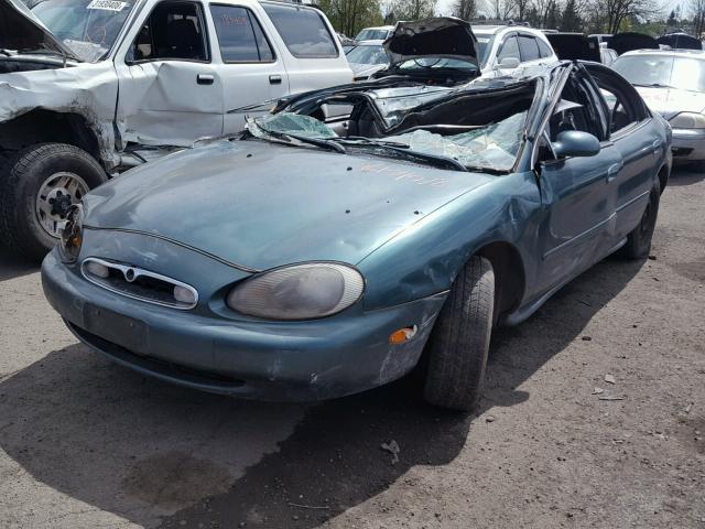 1MELM50U2VA663071 - 1997 MERCURY SABLE GS GREEN photo 2