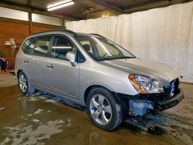 KNAFG526587209674 - 2008 KIA RONDO LX SILVER photo 1