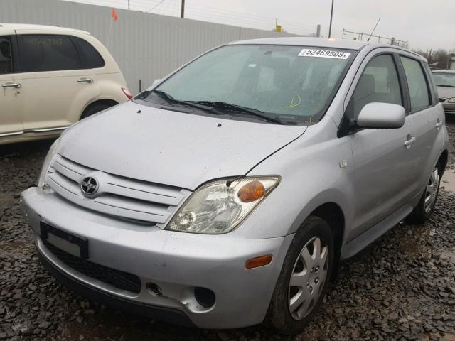 JTKKT624750088810 - 2005 TOYOTA SCION XA GRAY photo 2