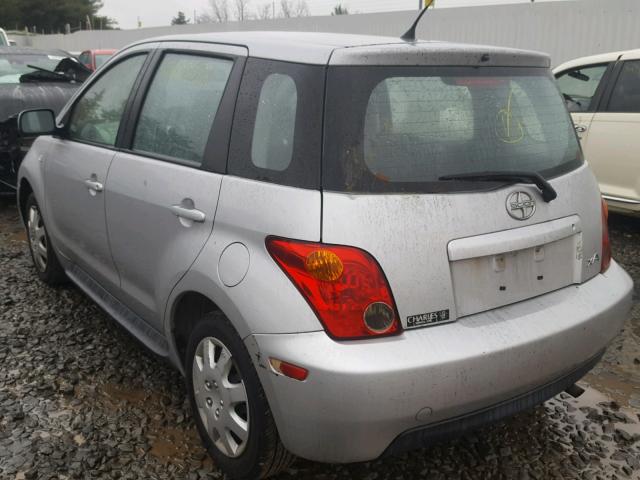 JTKKT624750088810 - 2005 TOYOTA SCION XA GRAY photo 3