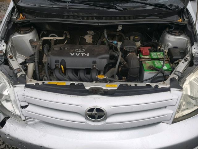 JTKKT624750088810 - 2005 TOYOTA SCION XA GRAY photo 7