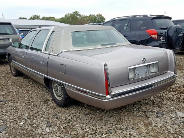 1G6KD52B4SU244533 - 1995 CADILLAC DEVILLE GRAY photo 3