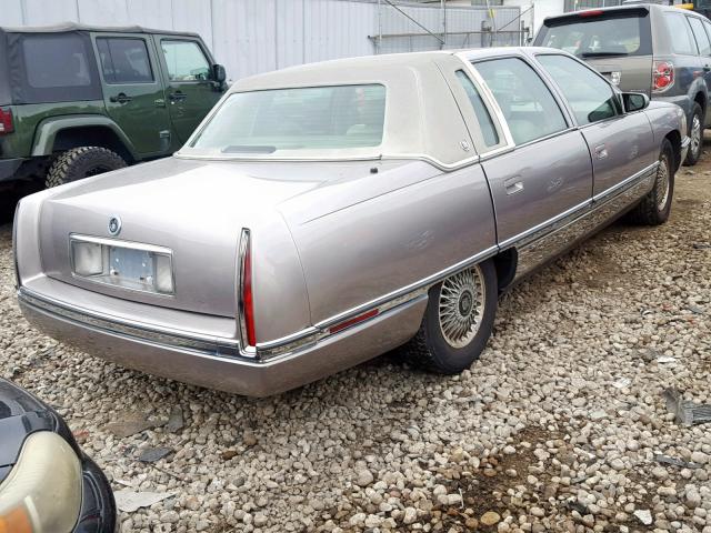 1G6KD52B4SU244533 - 1995 CADILLAC DEVILLE GRAY photo 4