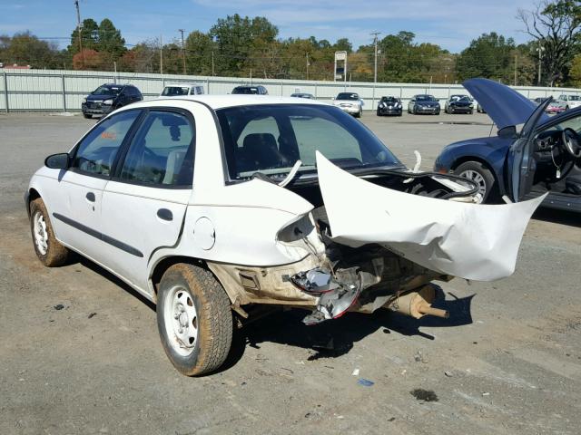 2C1MR5296S6754737 - 1995 GEO METRO BASE WHITE photo 3