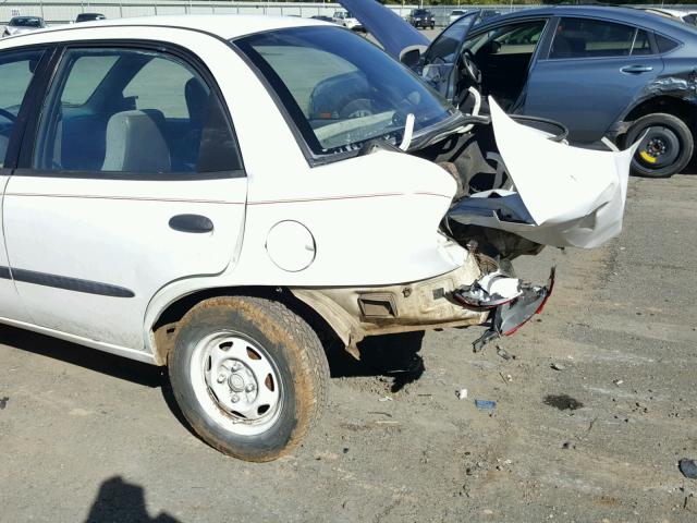 2C1MR5296S6754737 - 1995 GEO METRO BASE WHITE photo 9