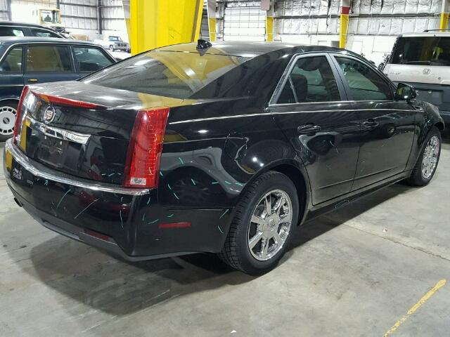 1G6DE5EY4B0147779 - 2011 CADILLAC CTS LUXURY BLACK photo 4