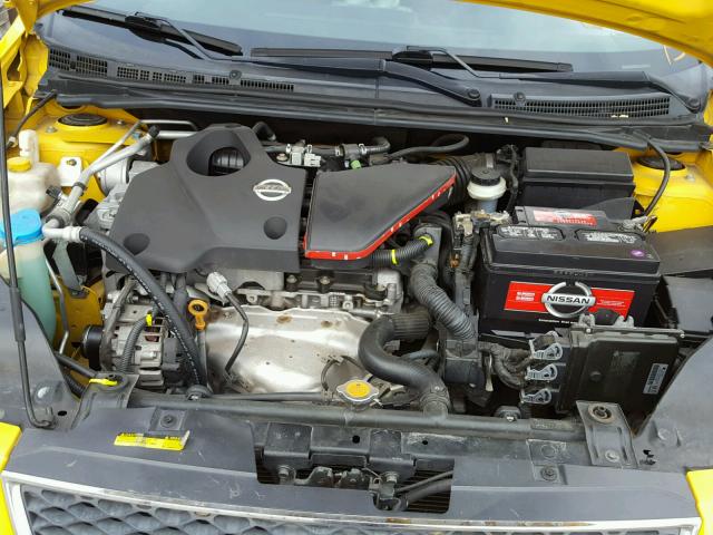 3N1CB61E07L693334 - 2007 NISSAN SENTRA SE- YELLOW photo 7