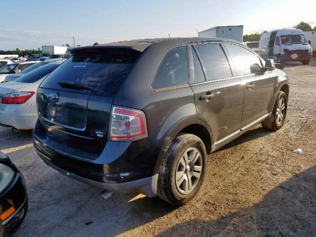 2FMDK48C67BB20794 - 2007 FORD EDGE SEL BLACK photo 4