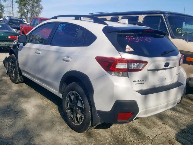 JF2GTAEC3KH316559 - 2019 SUBARU CROSSTREK WHITE photo 3