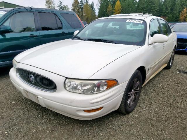 1G4HP52K75U208785 - 2005 BUICK LESABRE CU WHITE photo 2