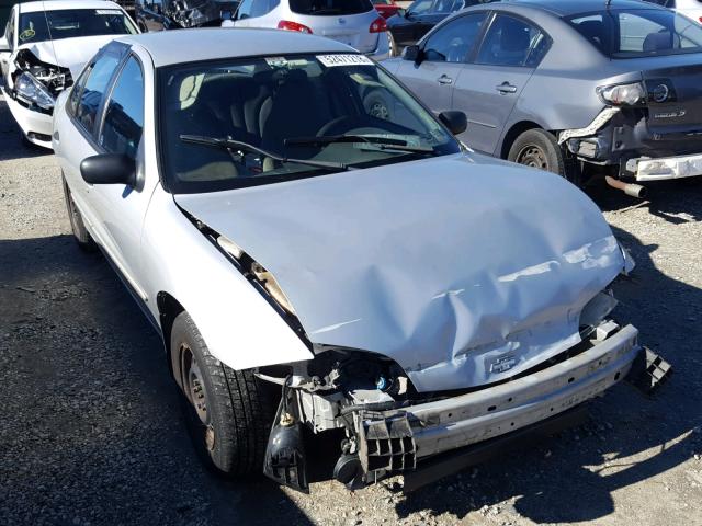 1G1JC524027195562 - 2002 CHEVROLET CAVALIER B SILVER photo 1