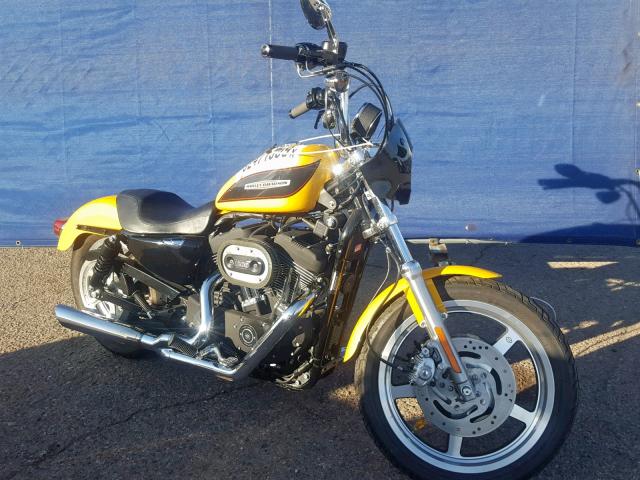 1HD1CLP166K421115 - 2006 HARLEY-DAVIDSON XL1200 R YELLOW photo 1