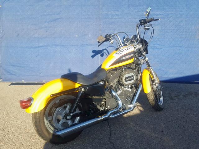 1HD1CLP166K421115 - 2006 HARLEY-DAVIDSON XL1200 R YELLOW photo 4