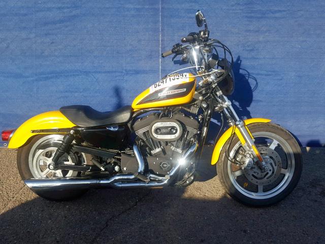 1HD1CLP166K421115 - 2006 HARLEY-DAVIDSON XL1200 R YELLOW photo 9