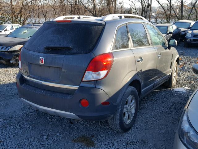 3GSCL33P18S723413 - 2008 SATURN VUE XE GRAY photo 4