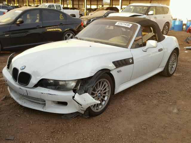 WBACN53461LJ59421 - 2001 BMW Z3 3.0 WHITE photo 2