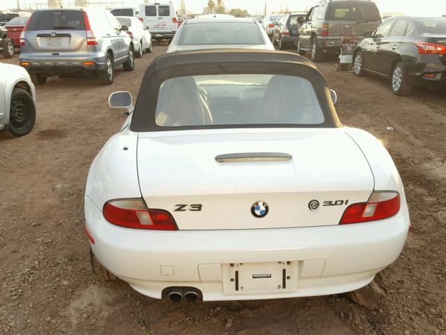 WBACN53461LJ59421 - 2001 BMW Z3 3.0 WHITE photo 6