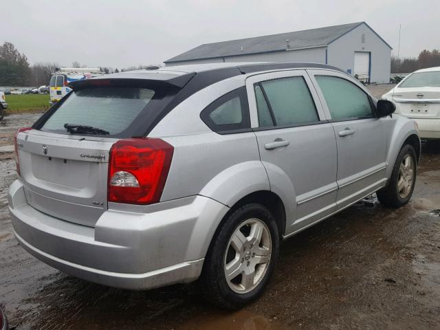 1B3HB48A69D147738 - 2009 DODGE CALIBER SX SILVER photo 4