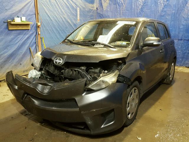 JTKKU10489J046973 - 2009 TOYOTA SCION XD GRAY photo 2