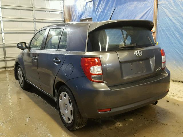 JTKKU10489J046973 - 2009 TOYOTA SCION XD GRAY photo 3