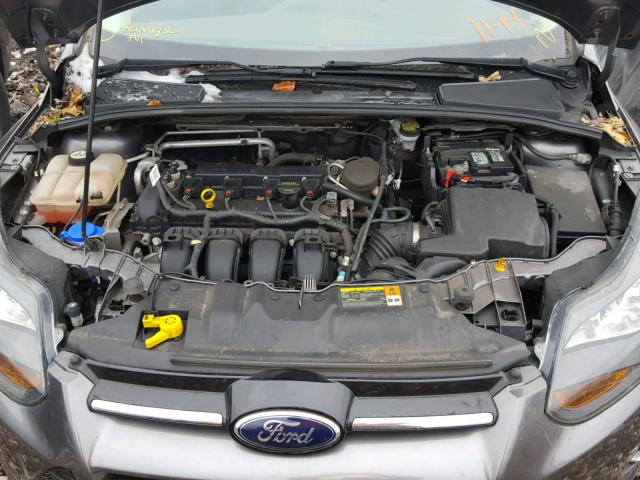 1FADP3N25DL130181 - 2013 FORD FOCUS TITA GRAY photo 7