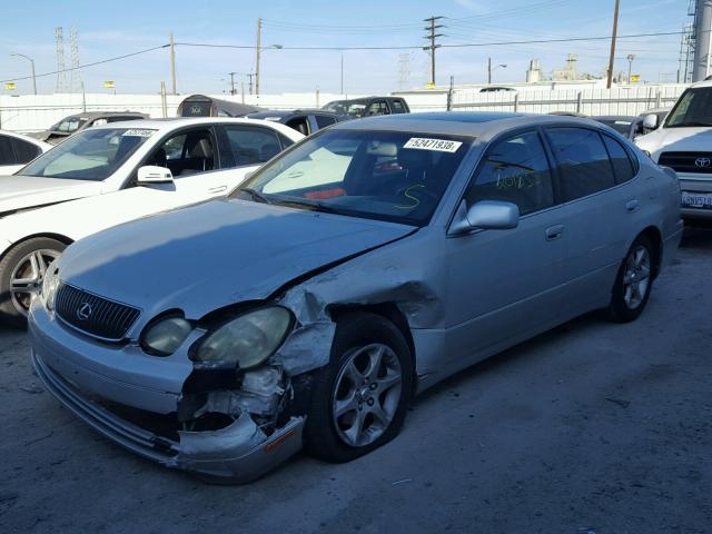 JT8BD69S030177476 - 2003 LEXUS GS 300 SILVER photo 2