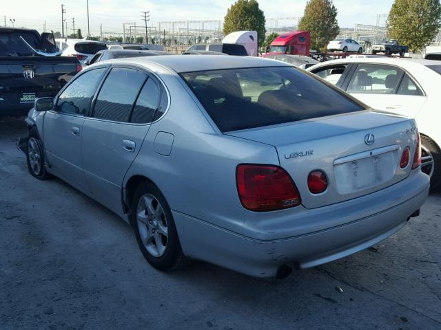 JT8BD69S030177476 - 2003 LEXUS GS 300 SILVER photo 3