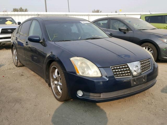 1N4BA41EX4C867360 - 2004 NISSAN MAXIMA SE BLUE photo 1