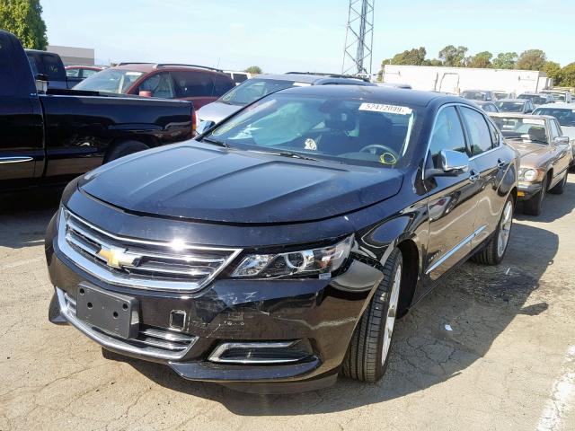 1G1105S3XKU142255 - 2019 CHEVROLET IMPALA PRE BLACK photo 2