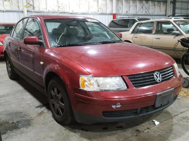 WVWPD63B2XE496113 - 1999 VOLKSWAGEN PASSAT GLX RED photo 1