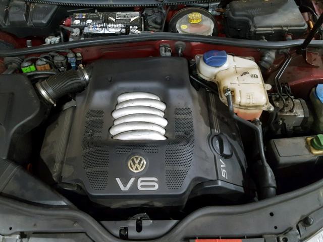WVWPD63B2XE496113 - 1999 VOLKSWAGEN PASSAT GLX RED photo 7