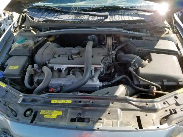 YV1RS59V642403322 - 2004 VOLVO S60 2.5T GREEN photo 7