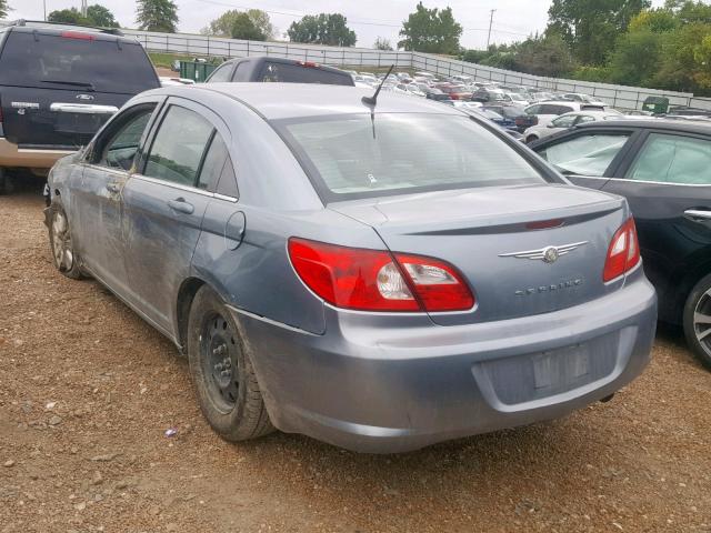 1C3LC46K78N296576 - 2008 CHRYSLER SEBRING LX BLUE photo 3