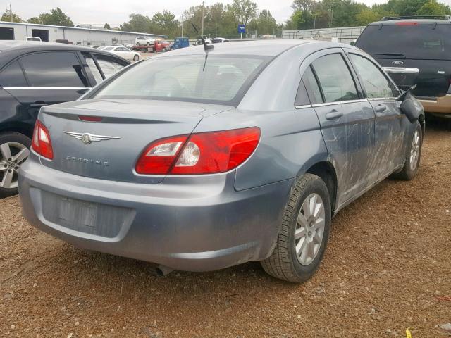 1C3LC46K78N296576 - 2008 CHRYSLER SEBRING LX BLUE photo 4