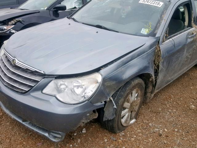 1C3LC46K78N296576 - 2008 CHRYSLER SEBRING LX BLUE photo 9