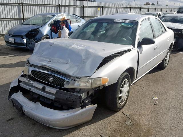 2G4WS52J241283627 - 2004 BUICK CENTURY CU SILVER photo 2