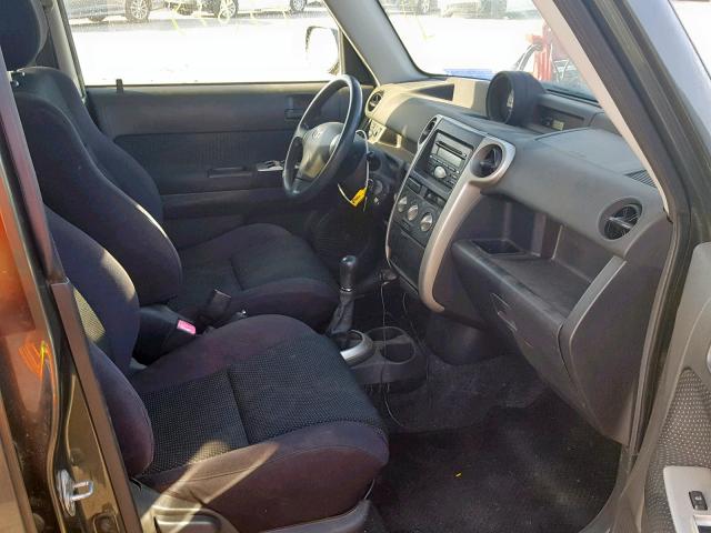 JTLKT334840131431 - 2004 TOYOTA SCION XB ნაცრისფერი ფოტო 5