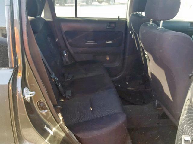 JTLKT334840131431 - 2004 TOYOTA SCION XB ნაცრისფერი ფოტო 6