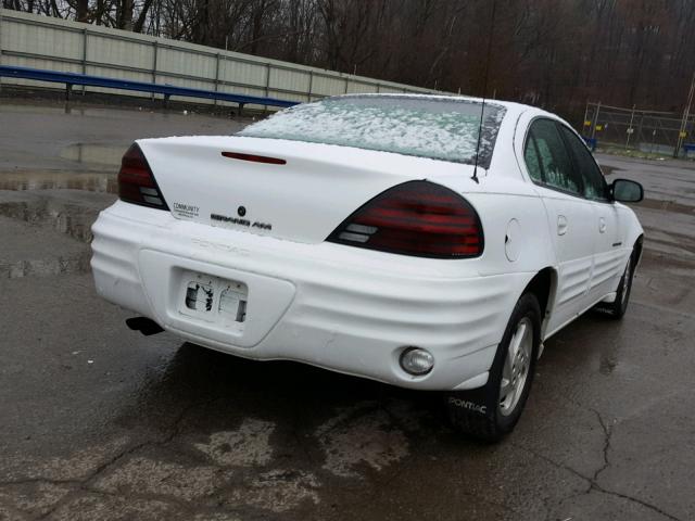 1G2NE52T1XC523486 - 1999 PONTIAC GRAND AM S WHITE photo 4