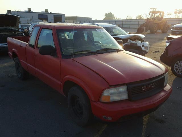 1GTCS19541K128582 - 2001 GMC SONOMA RED photo 1