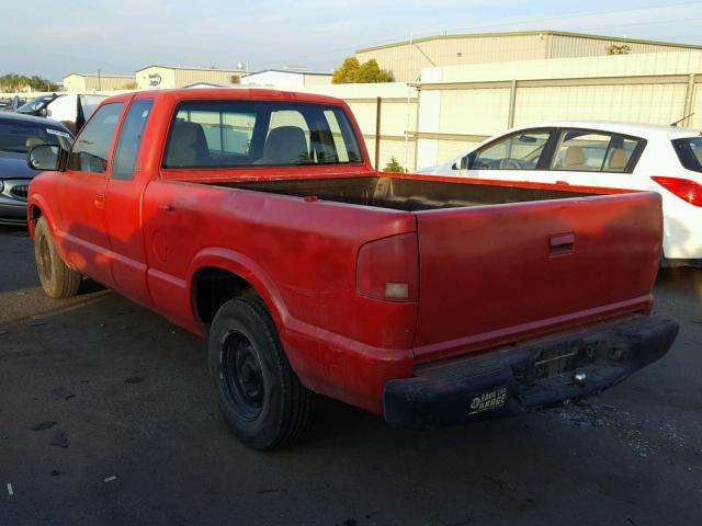 1GTCS19541K128582 - 2001 GMC SONOMA RED photo 3