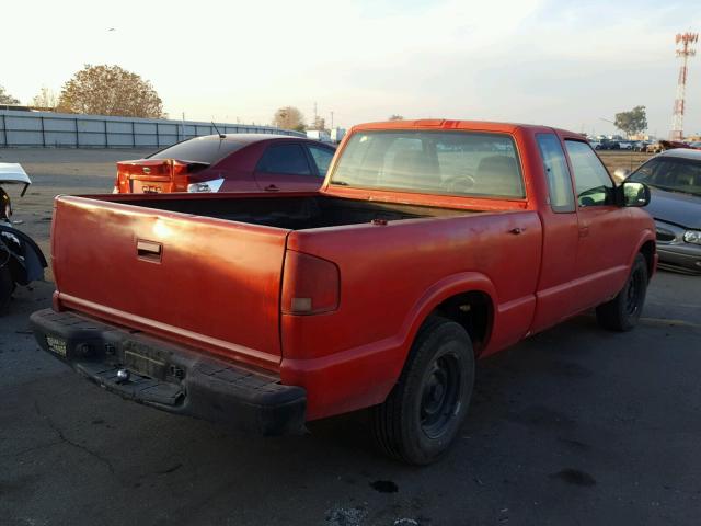 1GTCS19541K128582 - 2001 GMC SONOMA RED photo 4