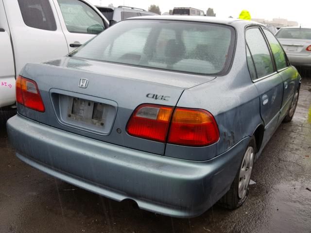 2HGEJ6617YH568213 - 2000 HONDA CIVIC BASE BLUE photo 4