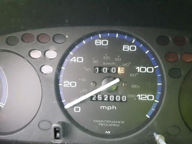 2HGEJ6617YH568213 - 2000 HONDA CIVIC BASE BLUE photo 8