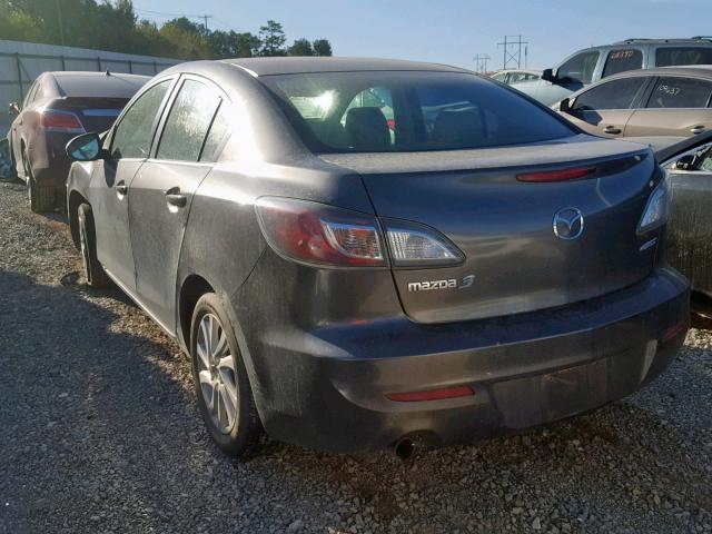 JM1BL1V76C1575522 - 2012 MAZDA 3 I GRAY photo 3