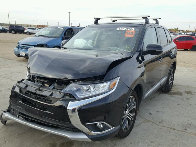 JA4AD3A3XJZ006138 - 2018 MITSUBISHI OUTLANDER BLACK photo 2