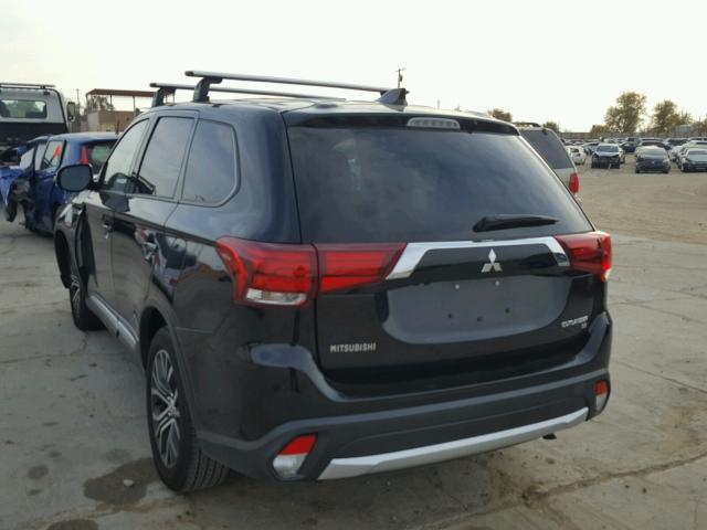 JA4AD3A3XJZ006138 - 2018 MITSUBISHI OUTLANDER BLACK photo 3